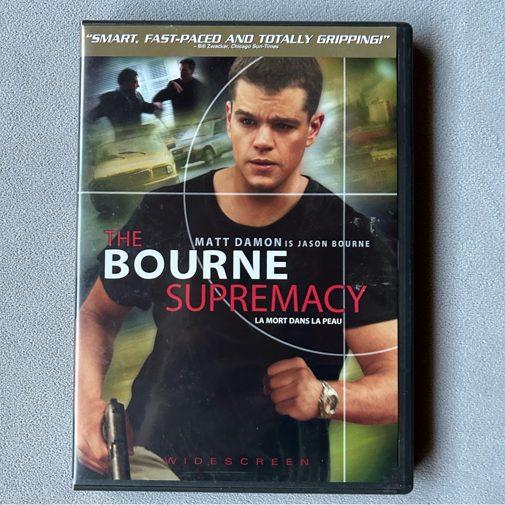3 for $15 ~ The Bourne Supremacy ~ Matt Damon Julia Stiles ~ DVD ~ 3 for $15